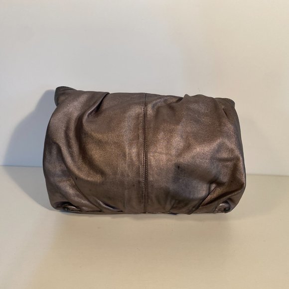 Cole Haan | Bags | Silver Cole Haan Shoulder Bag | Poshmark Cole Haan Silver Shoulder Hobo Style Bag